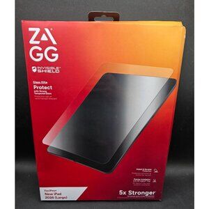 Zagg InvisibleShield Glass Elite Tempered Glass Screen Protector For New iPad 20